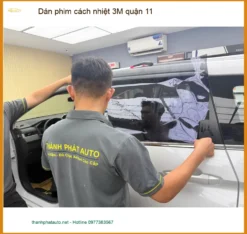 Dịch Vụ Dán Phim Cách Nhiệt Ô Tô phim cách nhiệt 3M quận 11 - Thi Công Chuyên Nghiệp