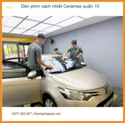 Nơi Dán Phim Cách Nhiệt Ô Tô phim cách nhiệt Ceramax quận 10 - Giá Tốt TPHCM