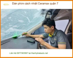 Nơi Dán Phim Cách Nhiệt Ô Tô phim cách nhiệt Ceramax quận 7 - Giá Tốt TPHCM