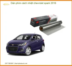 Dán Phim Cách Nhiệt Chevrolet Spark 2016 - Địa Chỉ Lắp Đặt Uy Tín TPHCM