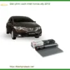 Dán Phim Cách Nhiệt Honda City 2012 - Địa Chỉ Lắp Đặt Chính Hãng TPHCM
