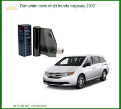 Dán Phim Cách Nhiệt Honda Odyssey 2012 - Trung Tâm Gắn Chính Hãng TPHCM