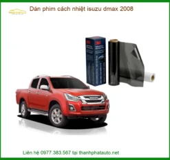 Dán Phim Cách Nhiệt Isuzu Dmax 2008 - Trung Tâm Lắp Đặt Uy Tín TPHCM