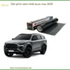Dán Phim Cách Nhiệt Isuzu MU-X 2025 - Địa Chỉ Lắp Đặt Uy Tín TPHCM