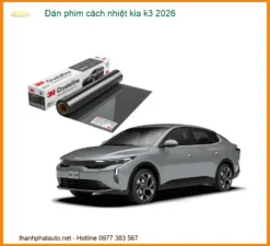 Dán Phim Cách Nhiệt Chống Nóng Xe Kia K3 - Trung Tâm Gắn Chính Hãng TPHCM