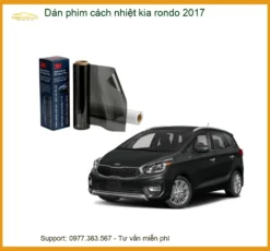 Dán Phim Cách Nhiệt Kia Rondo 2017 - Địa Chỉ Lắp Đặt Chính Hãng TPHCM