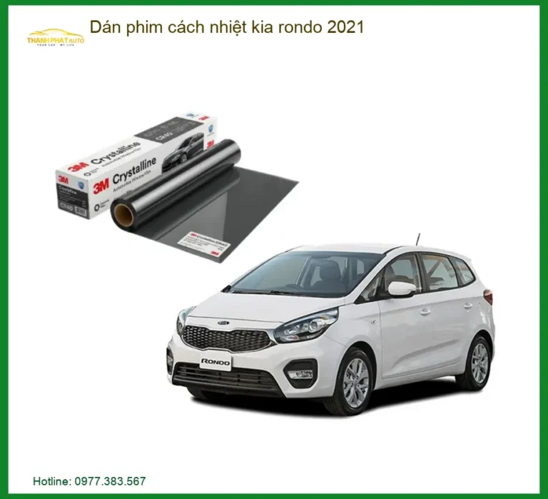 Dán Phim Cách Nhiệt Kia Rondo 2021 - Trung Tâm Lắp Đặt Uy Tín TPHCM