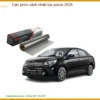 Dán Phim Cách Nhiệt Kia Soluto 2026 - Địa Chỉ Lắp Đặt Uy Tín TPHCM