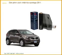 Dán Phim Cách Nhiệt Kia Sportage 2011 - Địa Chỉ Lắp Đặt Uy Tín TPHCM