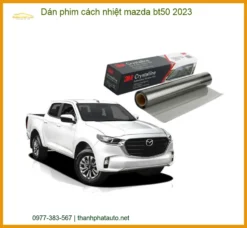 Dán Phim Cách Nhiệt Mazda BT50 2023 - Địa Chỉ Lắp Đặt Uy Tín TPHCM