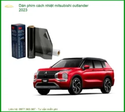 Dán Phim Cách Nhiệt Mitsubishi Outlander 2023 - Địa Chỉ Lắp Đặt Uy Tín TPHCM
