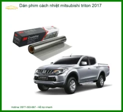 Dán Phim Cách Nhiệt Mitsubishi Triton 2017 - Địa Chỉ Lắp Đặt Uy Tín TPHCM