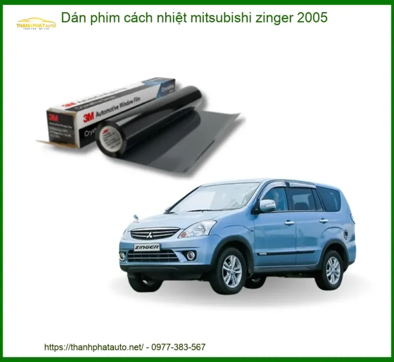 Dán Phim Cách Nhiệt Mitsubishi Zinger 2005 - Trung Tâm Lắp Đặt Chính Hãng TPHCM