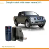 Dán Phim Cách Nhiệt Nissan Navara 2011 - Địa Chỉ Lắp Đặt Uy Tín TPHCM