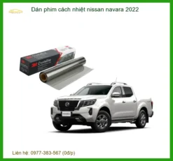 Dán Phim Cách Nhiệt Nissan Navara 2022 - Địa Chỉ Lắp Đặt Uy Tín TPHCM