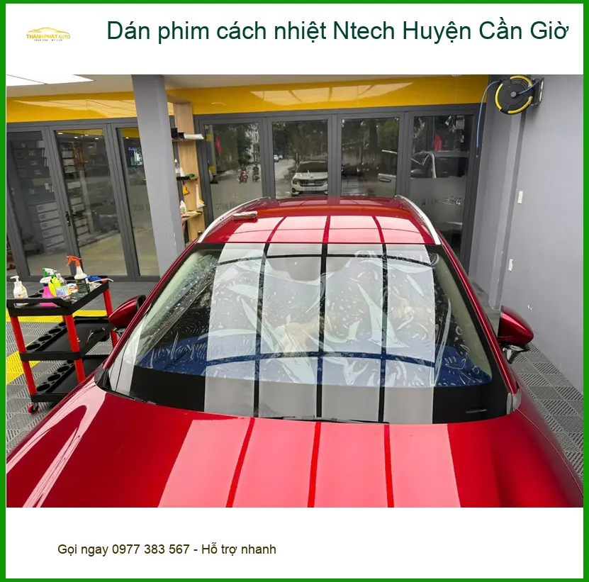 Trung Tâm Dán Phim Cách Nhiệt Ô Tô Ntech Huyện Cần Giờ - Giá Tốt TPHCM ảnh thực tế 2