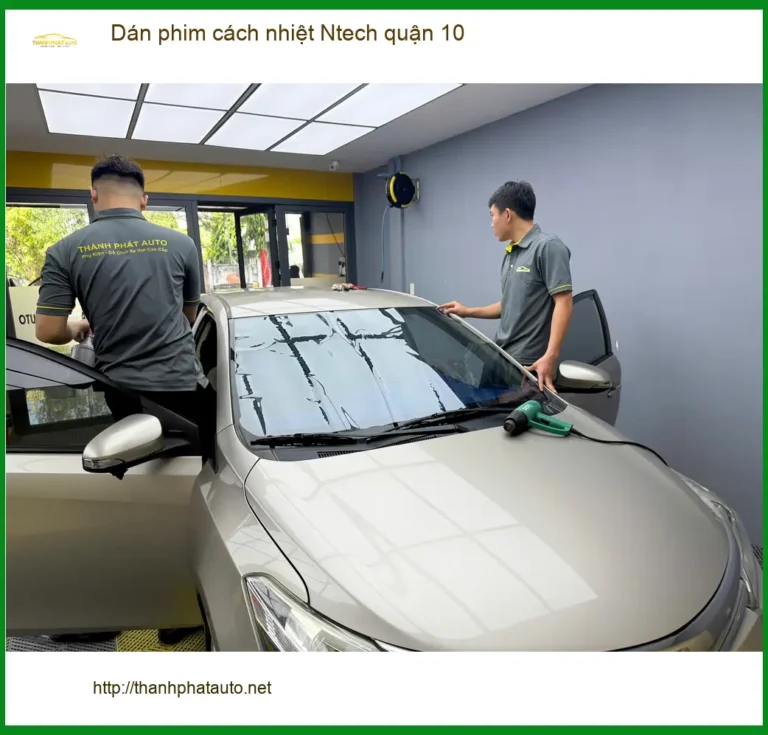 Địa Chỉ Dán Phim Cách Nhiệt Ô Tô phim cách nhiệt Ntech quận 10 - Giá Tốt TPHCM