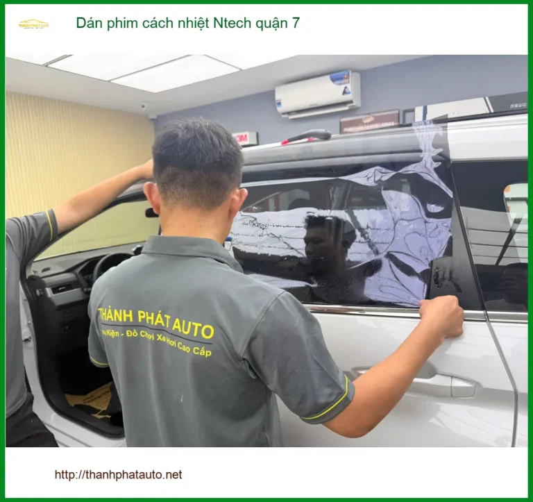 Nơi Dán Phim Cách Nhiệt Ô Tô phim cách nhiệt Ntech quận 7 - Giá Tốt TPHCM