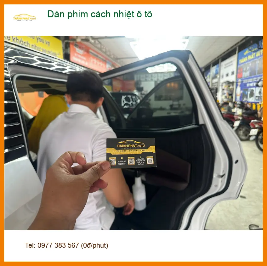 Anh Quý dán phim cách nhiệt ô tô Hyundai Santa Fe chống nóng hiệu quả tại Củ Chi