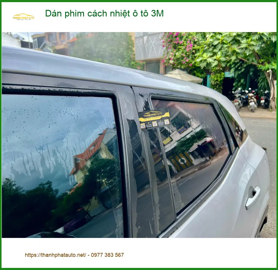 Anh Vỹ dán phim cách nhiệt ô tô 3M cho Hyundai Creta Quận Tân Bình chống nóng gay gắt ảnh thực tế 2