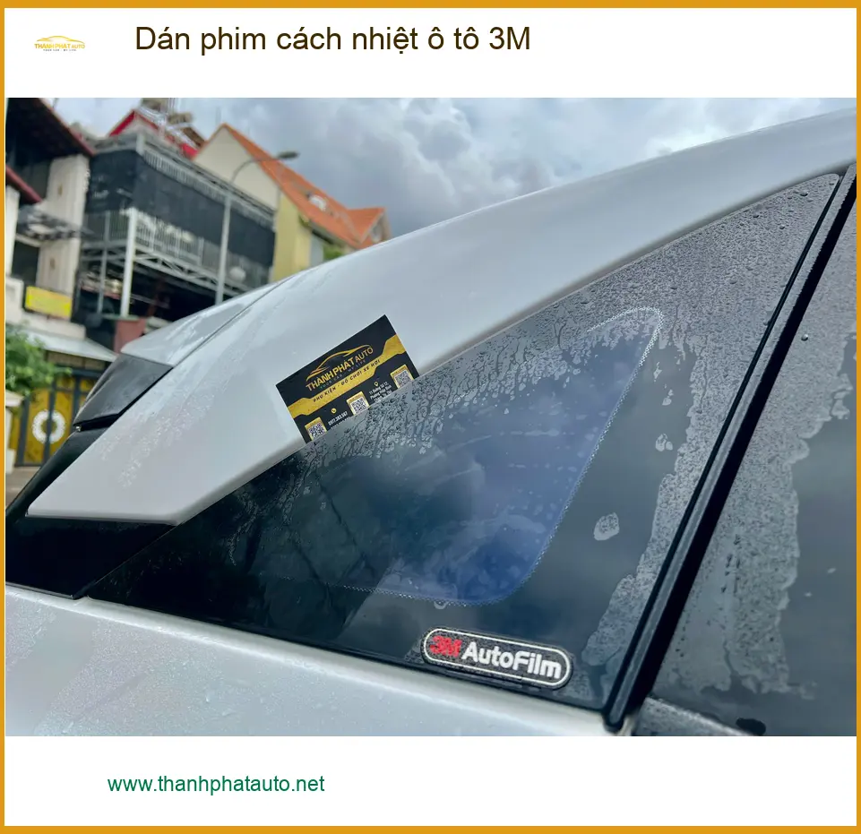 Anh Cường dán phim cách nhiệt ô tô 3M cho Kia K3 tại Quận Tân Phú ảnh thực tế 2