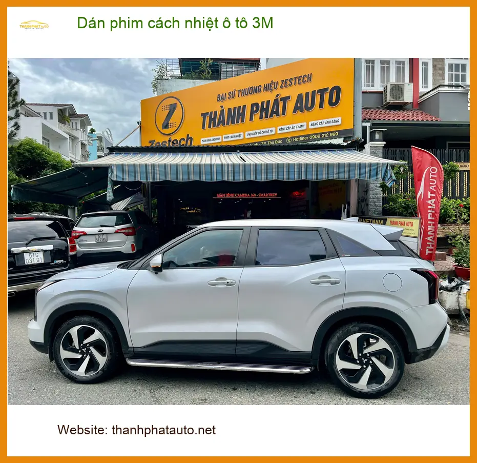 Anh Cường dán phim cách nhiệt ô tô 3M cho Kia K3 tại Quận Tân Phú ảnh thực tế 4