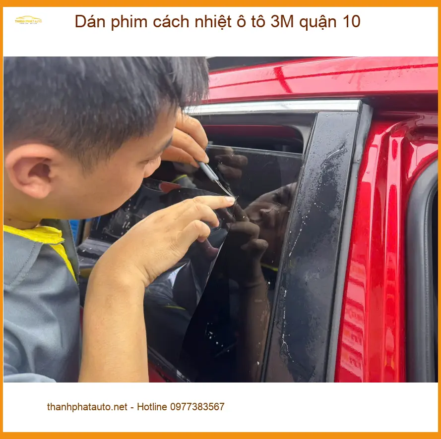 Địa Chỉ Dán Phim Cách Nhiệt Ô Tô 3M Quận 10 - Thi Công Chuyên Nghiệp ảnh thực tế 3