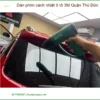 Trung Tâm Dán Phim Cách Nhiệt Ô Tô 3M Quận Thủ Đức - Giá Tốt TPHCM