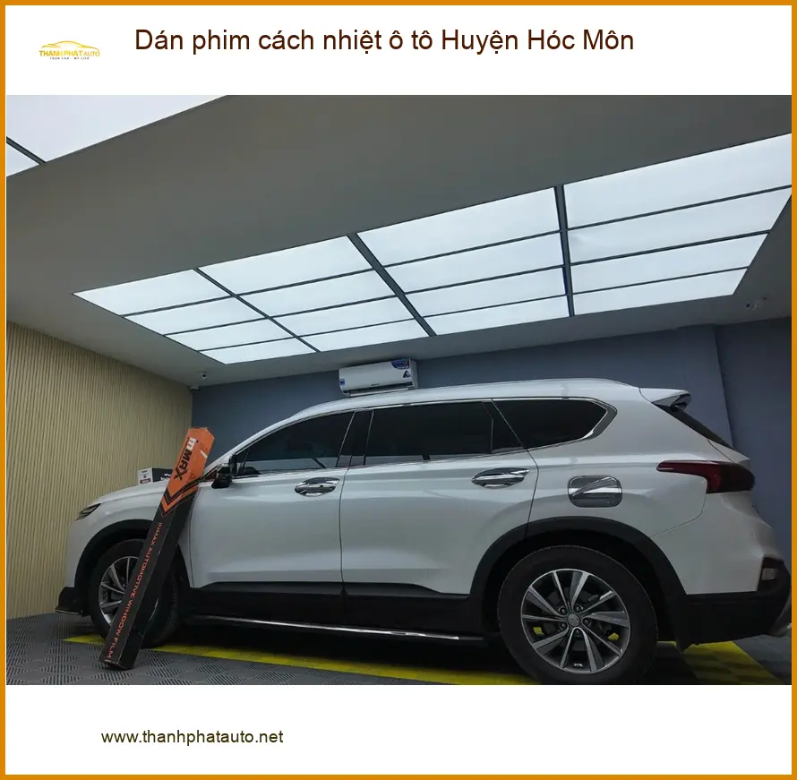 Trung Tâm Dán Phim Cách Nhiệt Ô Tô Tại Huyện Hóc Môn - Lắp Đặt Uy Tín TPHCM