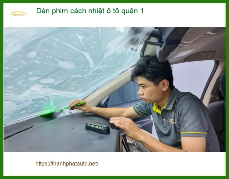 Nơi Dán Phim Cách Nhiệt Ô Tô phim cách nhiệt ô tô quận 1 - Thi Công Chuyên Nghiệp