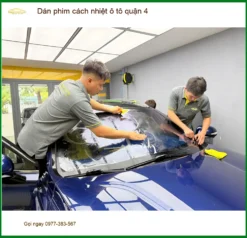 Nơi Dán Phim Cách Nhiệt Ô Tô phim cách nhiệt ô tô quận 4 - Thi Công Chuyên Nghiệp