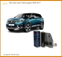 Dán Phim Cách Nhiệt Peugeot 5008 2017 - Trung Tâm Lắp Đặt Uy Tín TPHCM