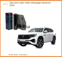 Dán Phim Cách Nhiệt Volkswagen Teramont 2024 - Địa Chỉ Lắp Đặt Uy Tín TPHCM