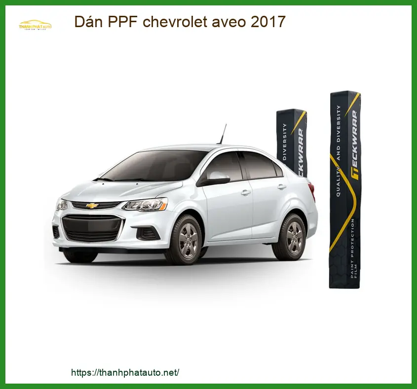 Dán PPF Chevrolet Aveo 2017 - Địa Chỉ Lắp Đặt Uy Tín TPHCM