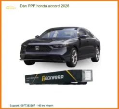 Dán PPF Chống Xước Honda Accord - Trung Tâm Thi Công Chính Hãng Giá Tốt TPHCM