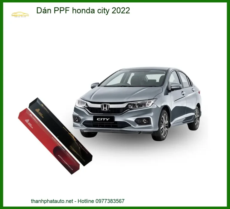 Dán Phim PPF Bảo Vệ Sơn Honda City 2022 - Địa Chỉ Lắp Đặt Chính Hãng Giá Tốt TPHCM