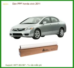 Dán PPF Honda Civic 2011 - Địa Chỉ Lắp Đặt Uy Tín TPHCM