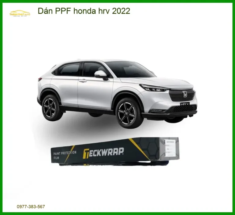 Dán PPF Honda HR-V 2022 - Trung Tâm Thi Công Chính Hãng TPHCM