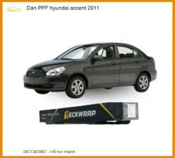 Dán PPF Hyundai Accent 2011 - Nơi Thi Công Dán PPF Chính Hãng Giá Tốt TPHCM