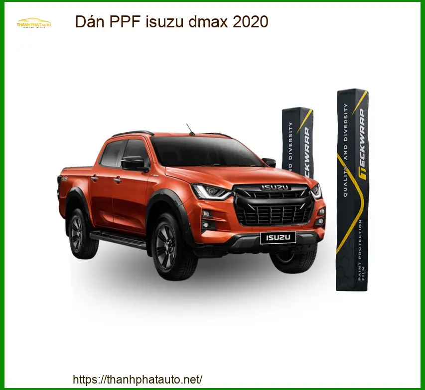 Dán PPF Isuzu D-Max 2020 - Địa Chỉ Lắp Đặt Chính Hãng TPHCM