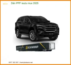 Dán PPF Bảo Vệ Sơn Xe Isuzu Mu-X 2025 - Địa Chỉ Lắp Đặt Uy Tín TPHCM