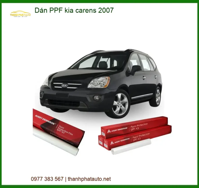 Dán PPF kia carens 2007