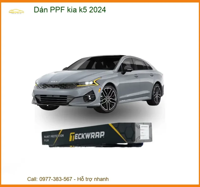Dán PPF Kia K5 2024 - Đơn Vị Nâng Cấp Chính Hãng Uy Tín Giá Tốt TPHCM