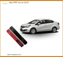Dán Phim PPF Bảo Vệ Sơn Kia Rio 2012 - Địa Chỉ Thi Công Uy Tín TPHCM