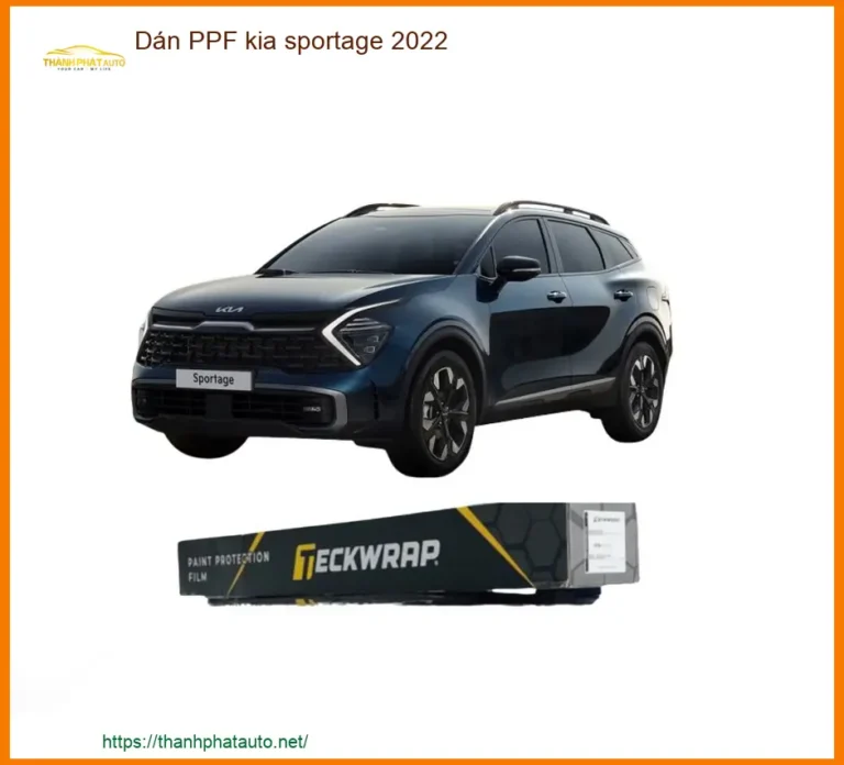 Dán PPF Kia Sportage 2022 - Trung Tâm Lắp Đặt Phim PPF Chính Hãng TPHCM