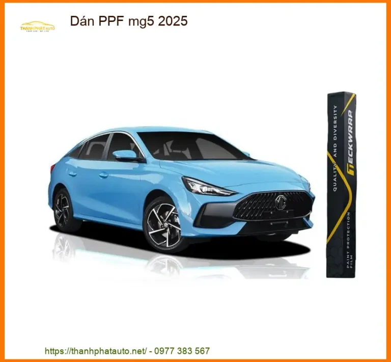 Dán PPF MG5 2025 - Trung Tâm Lắp Đặt Phim PPF Uy Tín Giá Tốt TPHCM
