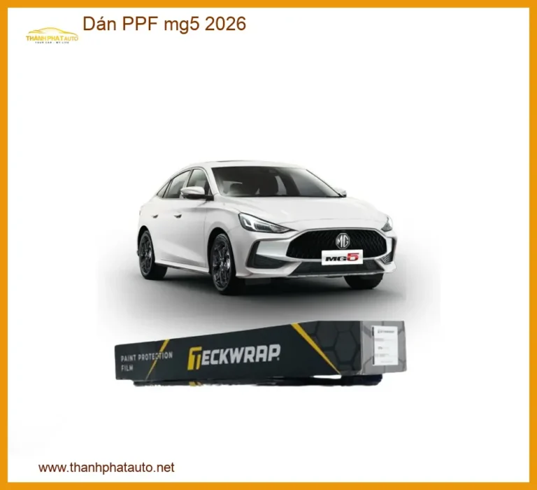 Dán Phim PPF Bảo Vệ Sơn MG5 2026 - Trung Tâm Thi Công Uy Tín TPHCM