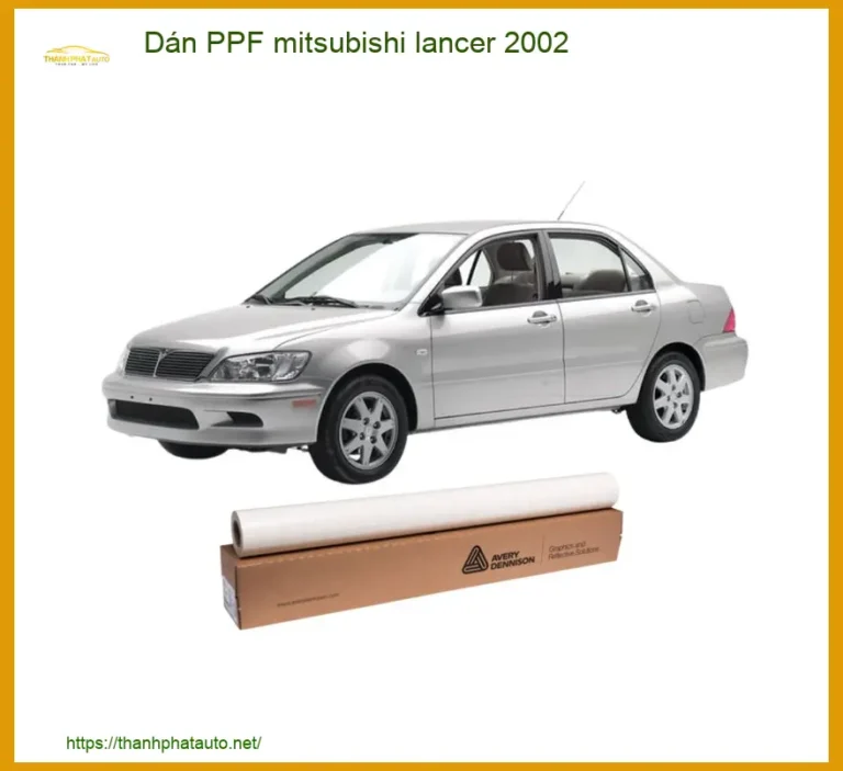 Dán PPF Mitsubishi Lancer 2002 - Địa Chỉ Thi Công Uy Tín TPHCM