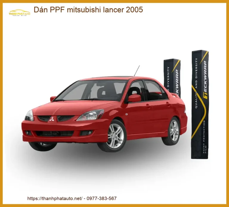 Dán PPF Mitsubishi Lancer 2005 - Trung Tâm Lắp Đặt Chính Hãng TPHCM