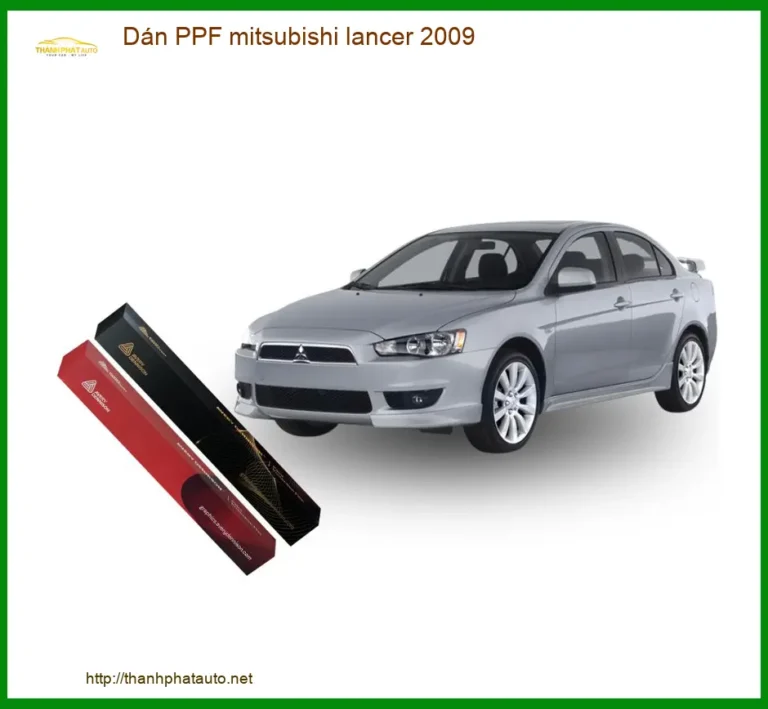 Dán PPF Mitsubishi Lancer 2009 - Trung Tâm Thi Công Chính Hãng TPHCM